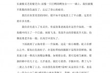广元旅游感想(张家界旅游感想)
