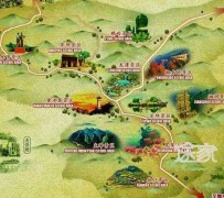 广元景点地图(长沙景点地图)